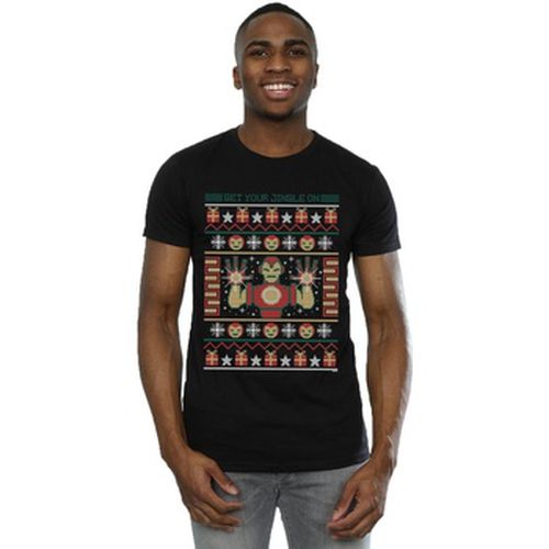 T-shirt Iron Man Get Your Jingle On Fair Isle - Marvel - Modalova