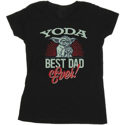 T-shirt Mandalorian Yoda Dad - Disney - Modalova