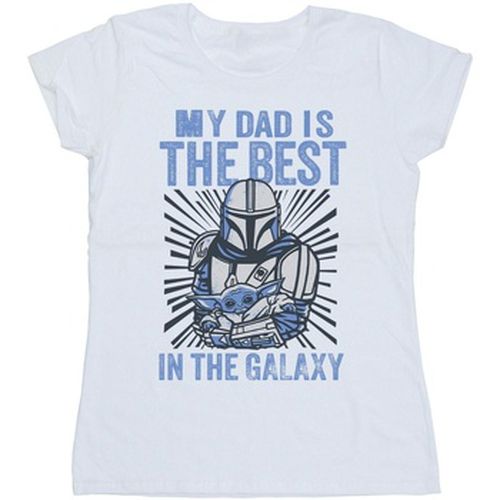 T-shirt Mandalorian Best Dad - Disney - Modalova