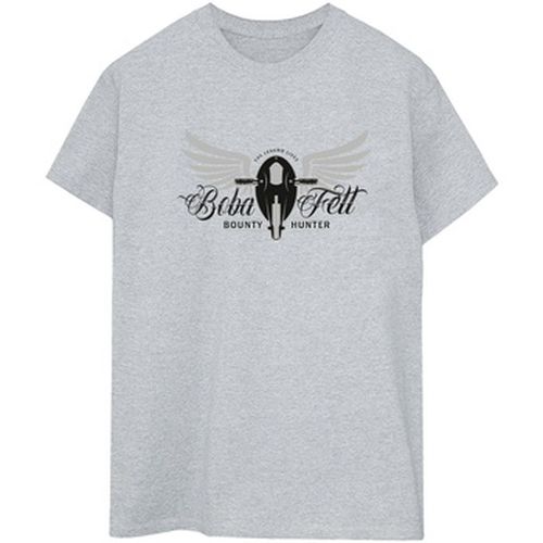 T-shirt The Book Of Boba Fett Legend Lives Ship Crest - Disney - Modalova