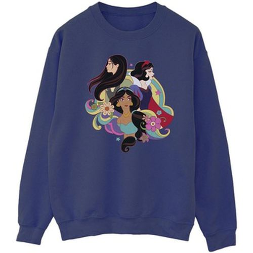 Sweat-shirt Princess Mulan Jasmine Snow White - Disney - Modalova