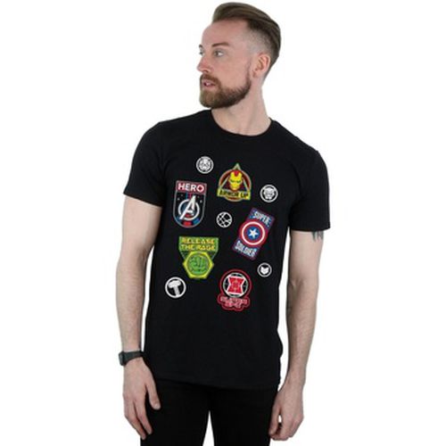 T-shirt Avengers Hero Badges - Marvel - Modalova