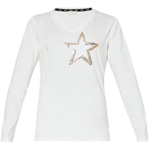 T-shirt T-shirt avec étoile et logo - Liu Jo - Modalova