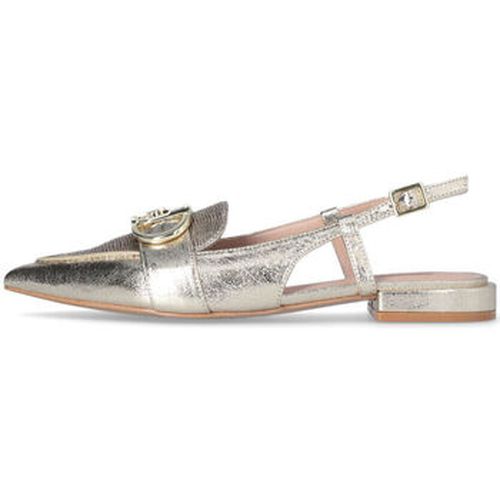 Chaussures escarpins Escarpins à bride arrière métallisés avec logo - Liu Jo - Modalova