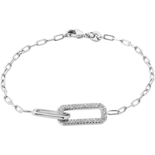 Bracelets Bracelet argent rhodié rectangles - Brillaxis - Modalova