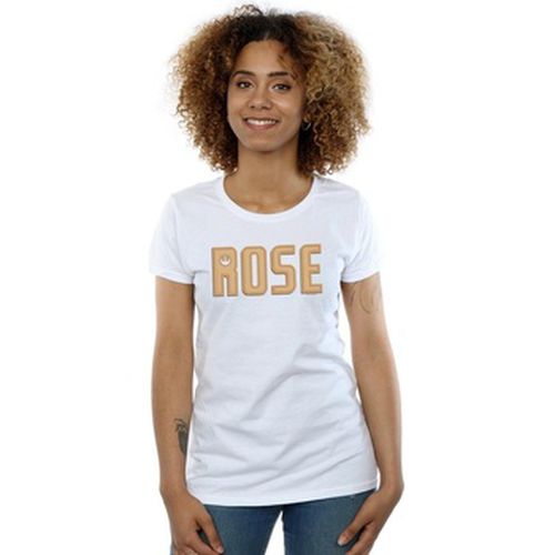 T-shirt The Rise Of Skywalker Rose Text Logo - Disney - Modalova