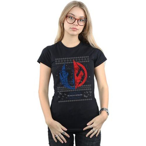 T-shirt The Rise Of Skywalker Christmas Split Symbol - Disney - Modalova