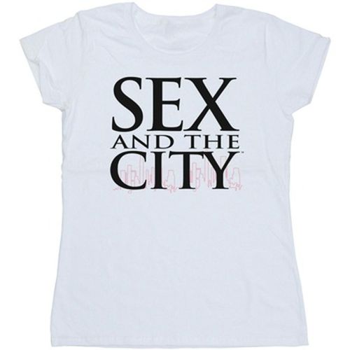 T-shirt Logo Skyline - Sex And The City - Modalova