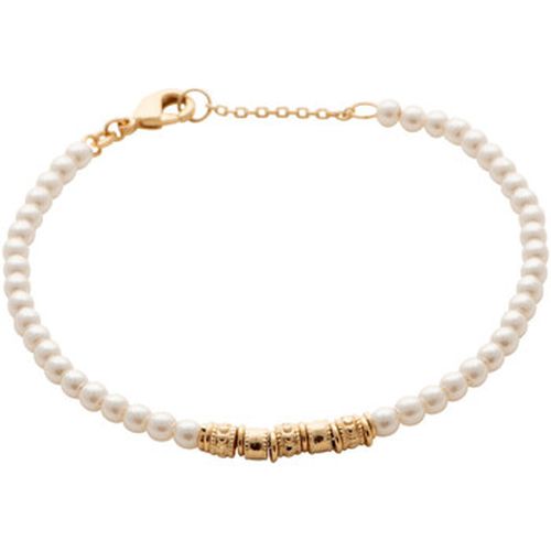 Bracelets Bracelet plaqué or perles synthétiques - Brillaxis - Modalova