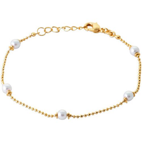 Bracelets Bracelet plaqué or perles synthétiques - Brillaxis - Modalova