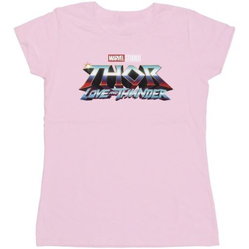 T-shirt Thor Love And Thunder Logo - Marvel - Modalova