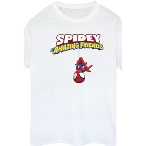 T-shirt Spider-Man Hanging Upside Down - Marvel - Modalova