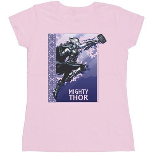 T-shirt Love And Thunder Mighty - Marvel - Modalova