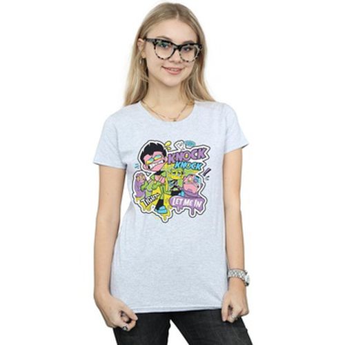 T-shirt Teen Titans Go Knock Knock - Dc Comics - Modalova