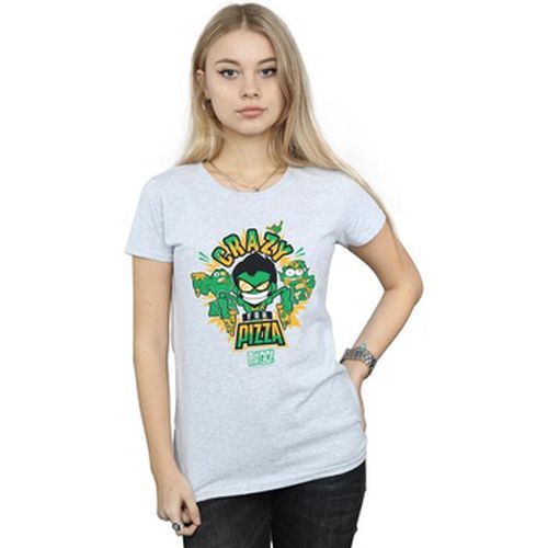 T-shirt Teen Titans Go Crazy For Pizza - Dc Comics - Modalova