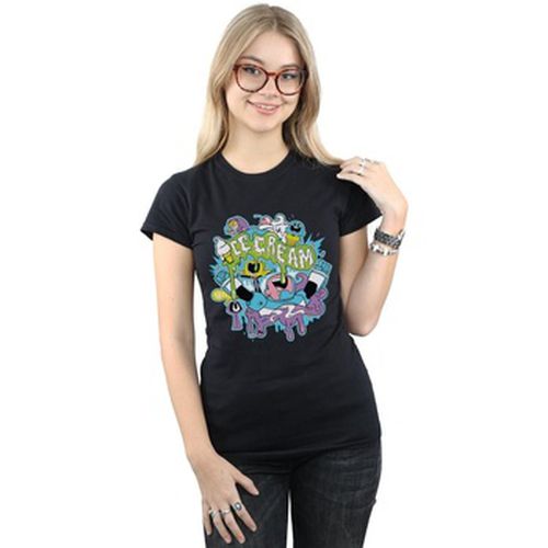 T-shirt Teen Titans Go Ice Cream - Dc Comics - Modalova
