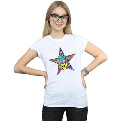 T-shirt Teen Titans Go Star Logo - Dc Comics - Modalova