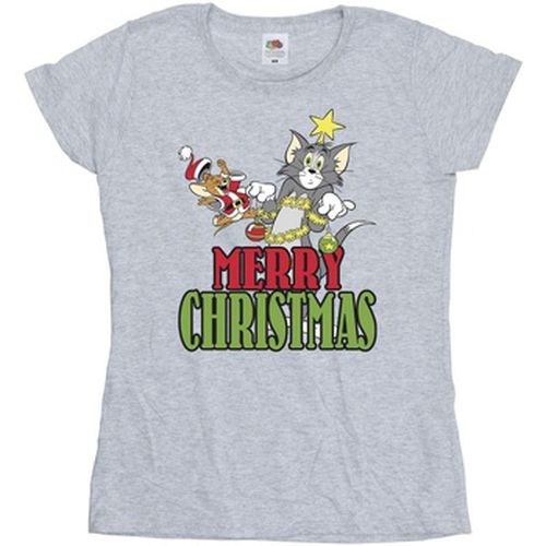 T-shirt Merry Christmas Baubles - Dessins Animés - Modalova