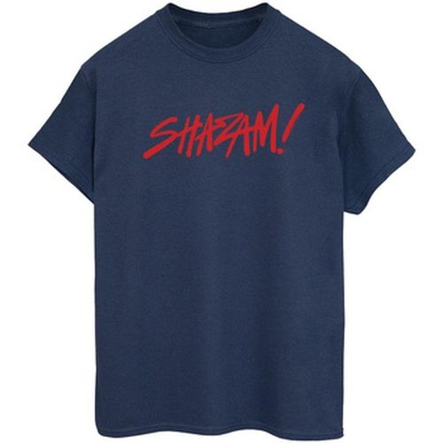 T-shirt Shazam Fury Of The Gods Spray Paint Logo - Dc Comics - Modalova