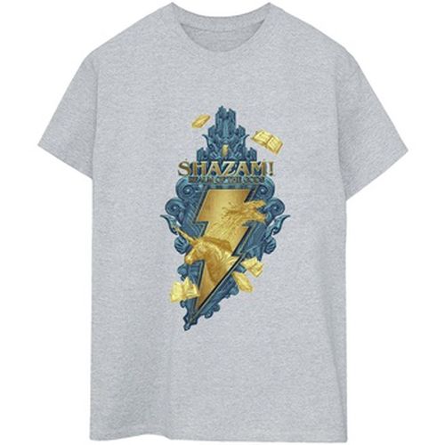 T-shirt Shazam Fury Of The Gods Golden Animal Bolt - Dc Comics - Modalova