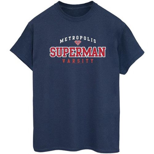 T-shirt Superman Metropolis Varsity - Dc Comics - Modalova