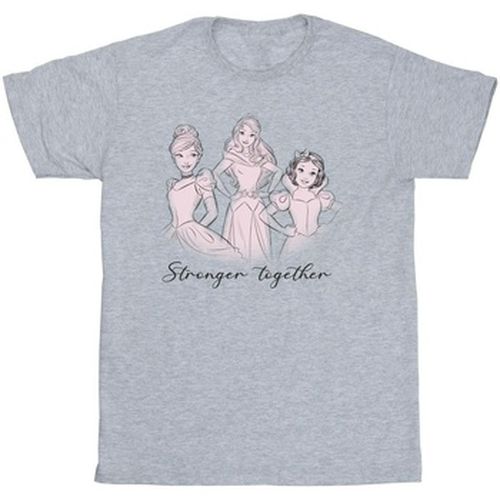 T-shirt Princesses Stronger Together - Disney - Modalova