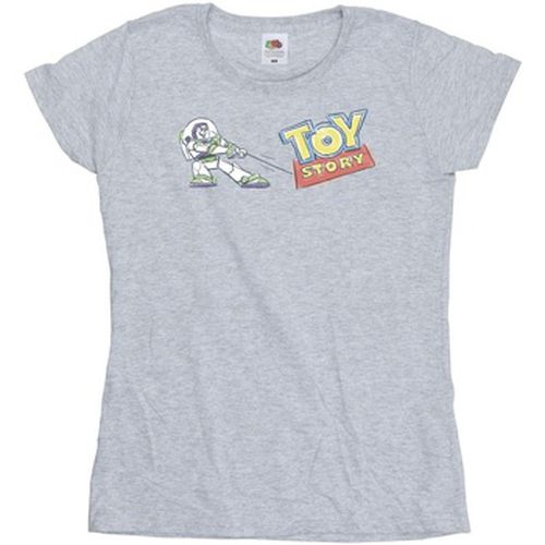 T-shirt Toy Story Buzz Pulling Logo - Disney - Modalova