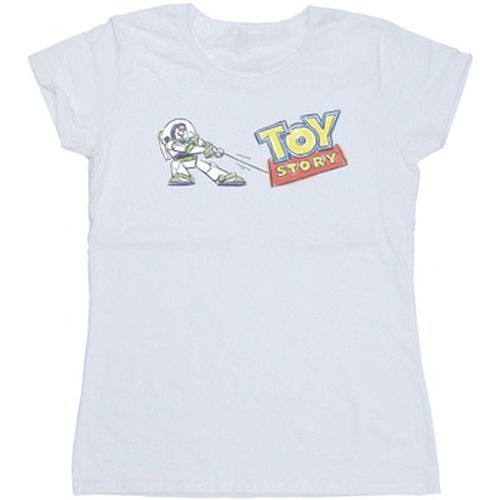 T-shirt Toy Story Buzz Pulling Logo - Disney - Modalova