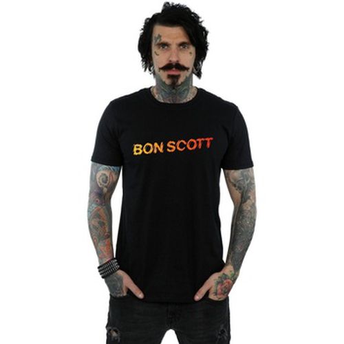 T-shirt Bon Scott Shattered Logo - Bon Scott - Modalova