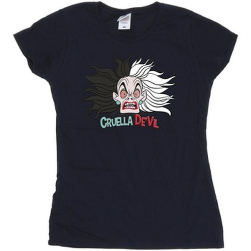T-shirt 101 Dalmatians Cruella De Vil Crazy Mum - Disney - Modalova