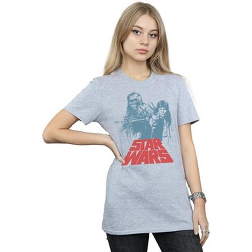 T-shirt Han Solo Chewie Duet - Disney - Modalova