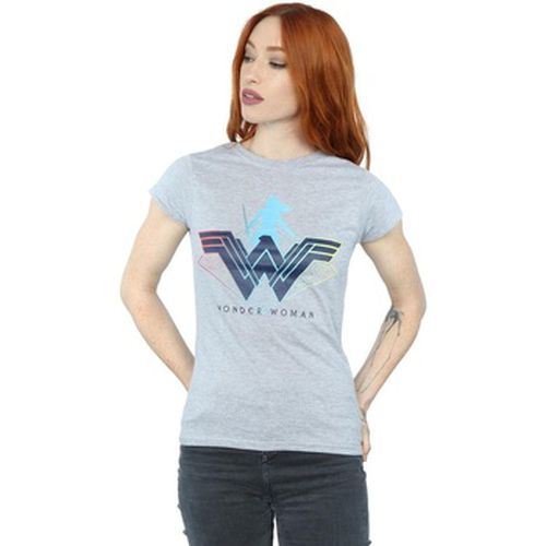 T-shirt Wonder Woman Warrior Logo - Dc Comics - Modalova