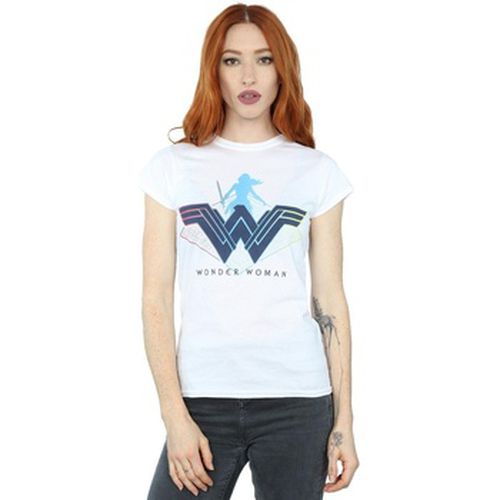 T-shirt Wonder Woman Warrior Logo - Dc Comics - Modalova