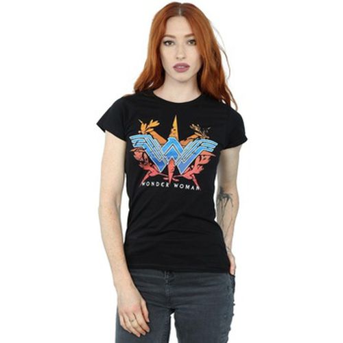 T-shirt Wonder Woman Wreath Logo - Dc Comics - Modalova