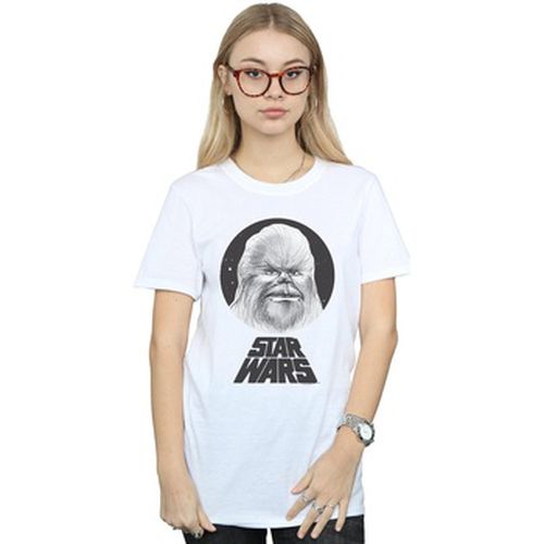 T-shirt Disney Chewbacca Sketch - Disney - Modalova