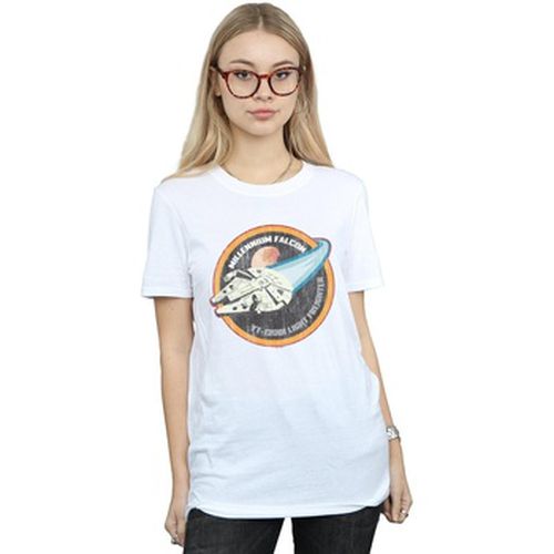 T-shirt Millennium Falcon Badge - Disney - Modalova