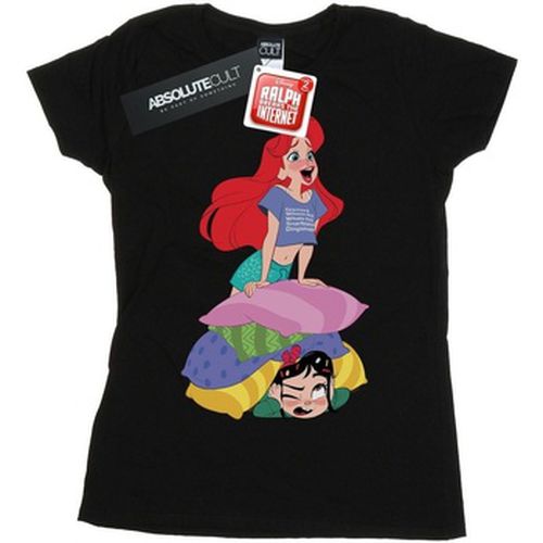 T-shirt Wreck It Ralph Ariel And Vanellope - Disney - Modalova