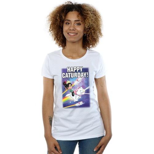 T-shirt Wreck It Ralph Happy Caturday - Disney - Modalova