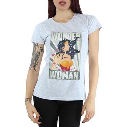 T-shirt Wonder Woman Poster - Dc Comics - Modalova