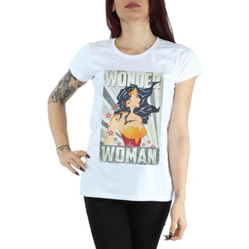 T-shirt Wonder Woman Poster - Dc Comics - Modalova