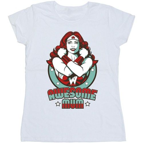T-shirt Wonder Woman Wonderful Mum - Dc Comics - Modalova