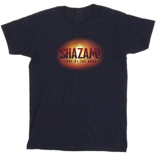 T-shirt Shazam Fury Of The Gods 3D Logo Flare - Dc Comics - Modalova