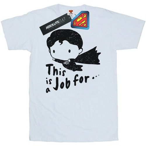 T-shirt Superman This Is A Job For Sketch - Dc Comics - Modalova
