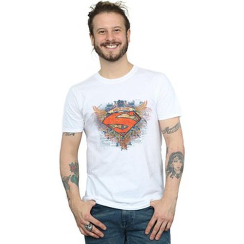 T-shirt Superman Wings Shield - Dc Comics - Modalova