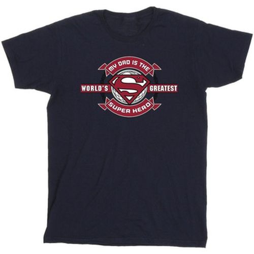 T-shirt Superman Super Hero - Dc Comics - Modalova
