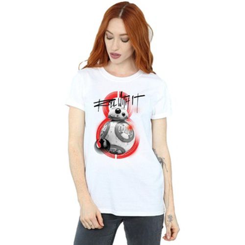 T-shirt The Last Jedi BB-8 Roll With It - Disney - Modalova