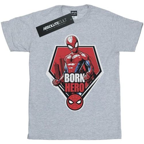 T-shirt Spider-Man Born Hero - Marvel - Modalova