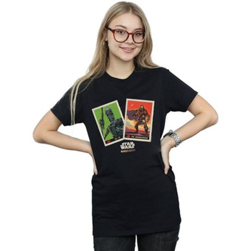 T-shirt The Mandalorian Trading Cards - Disney - Modalova