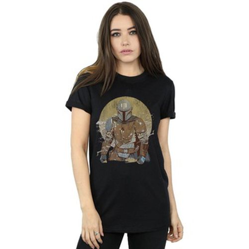 T-shirt The Mandalorian Distressed Warrior - Disney - Modalova