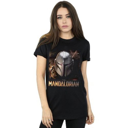 T-shirt The Mandalorian Helmet - Disney - Modalova